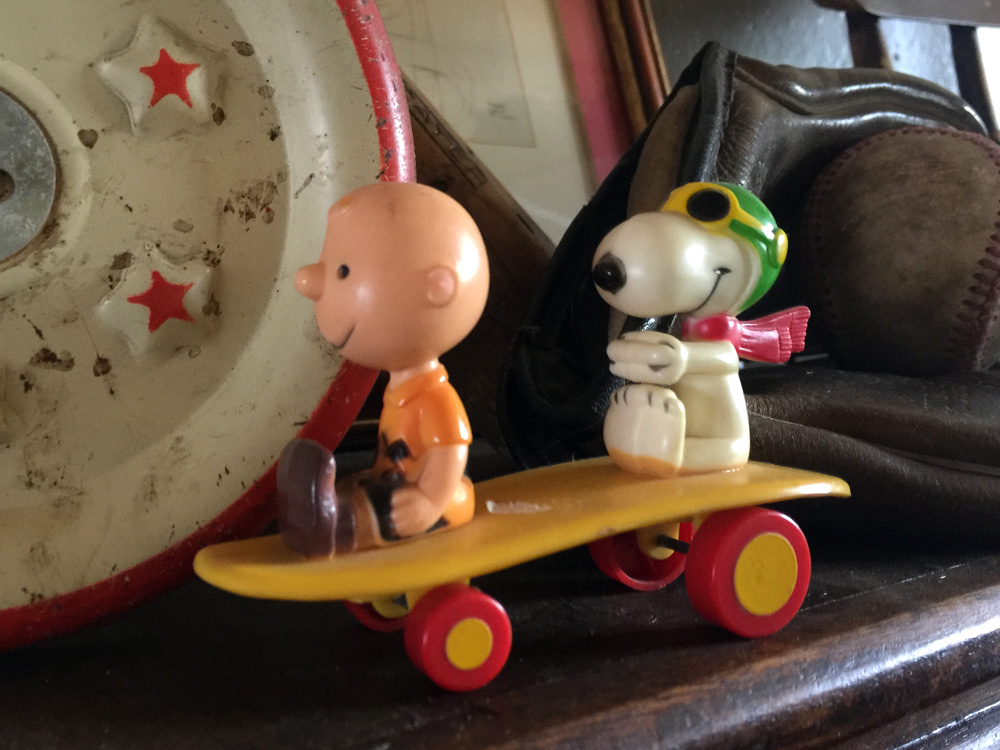 12 0130b The Peanuts Toy ピーナッツ スヌーピーのおもちゃ スケボー